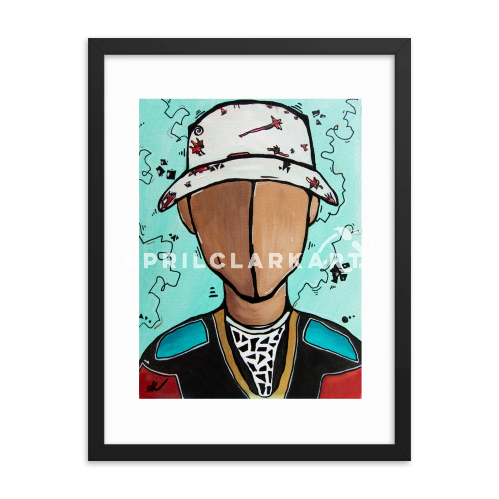 LL COOL J | ESQUE Trimmed Framed Poster